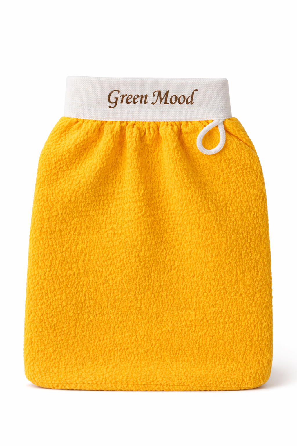 Kessa-Glove Gant Exfoliant Sud Bio Green Mood – gant Kessa marocain pour exfoliation profonde et peau lisse.