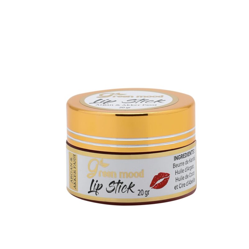 Green Mood Akker Fassi Lip Balm – natural hydrating balm with Akker Fassi extract to nourish and protect dry lips - Baume à Lèvres Akker Fassi