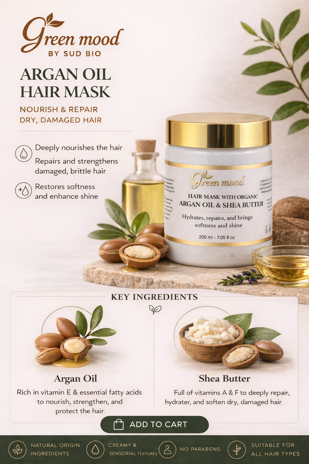 argan oil hair mask green mood premium hair treatment buy now