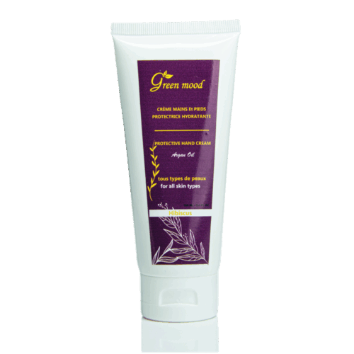 Green Mood Hibiscus Hand & Foot Cream – nourishing botanical cream to hydrate and soften dry hands and feet - Crème Mains et Pieds à l’Hibiscus Green Mood
