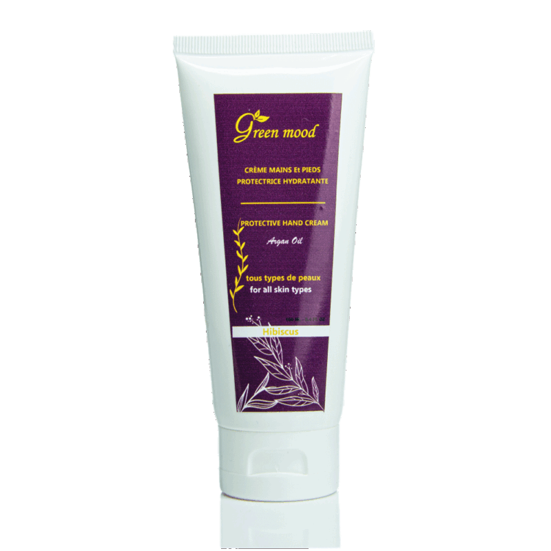 hand-cream-hibiscus.png Green Mood Hibiscus Hand & Foot Cream – nourishing botanical cream to hydrate and soften dry hands and feet - Crème Mains et Pieds à l’Hibiscus Green Mood