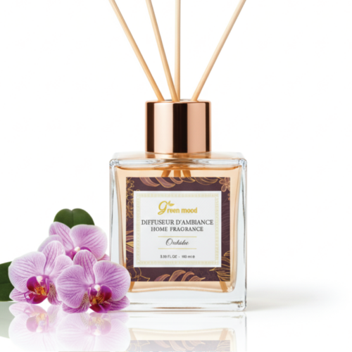 Green Mood Orchid Stick Diffuser – Diffuseur à Bâtonnets à l’Orchidée Green Mood