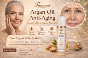 argan oil anti agging solution by green mood