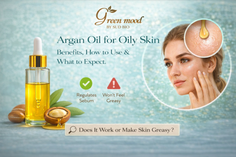 argan oil for oily skin sebum regulation skincare routine