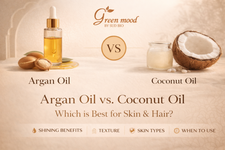 argan oil vs coconut oil comparison skin and hair benefits