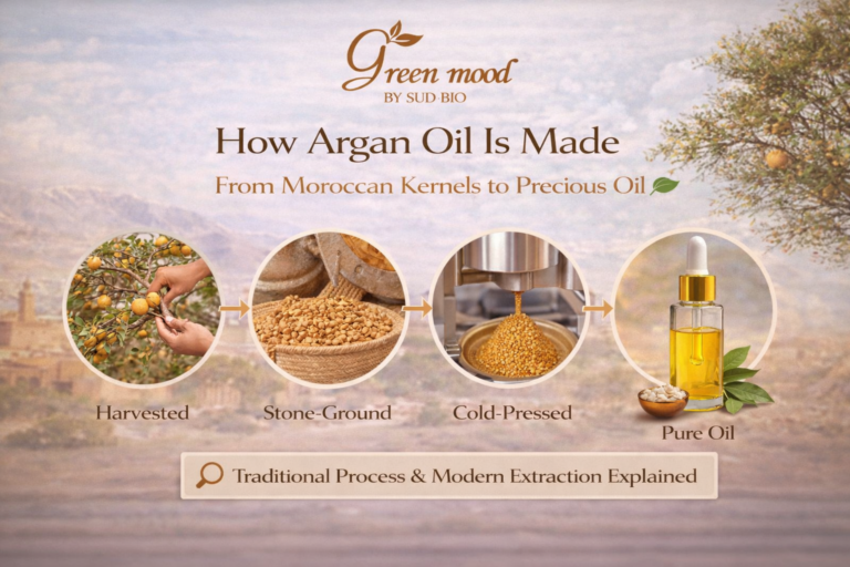 how argan oil is made - guide by green mood