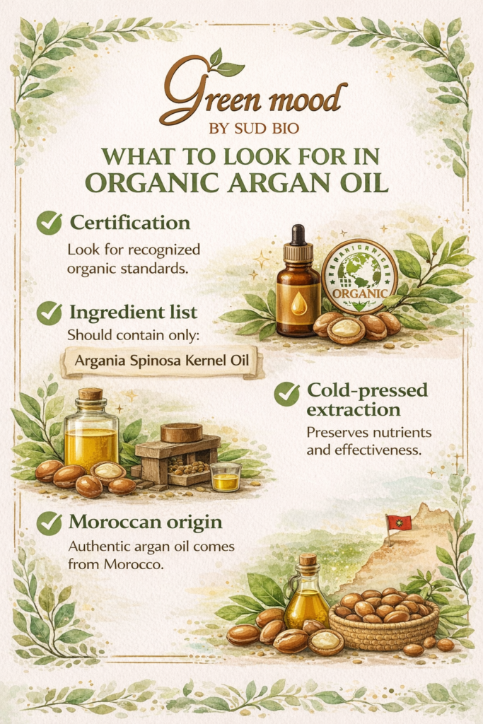 Organic argan oil guide