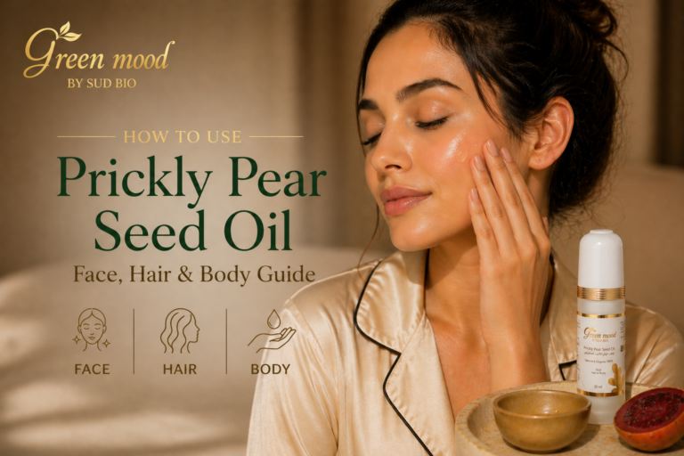 how to use prickly pear oil skincare routine