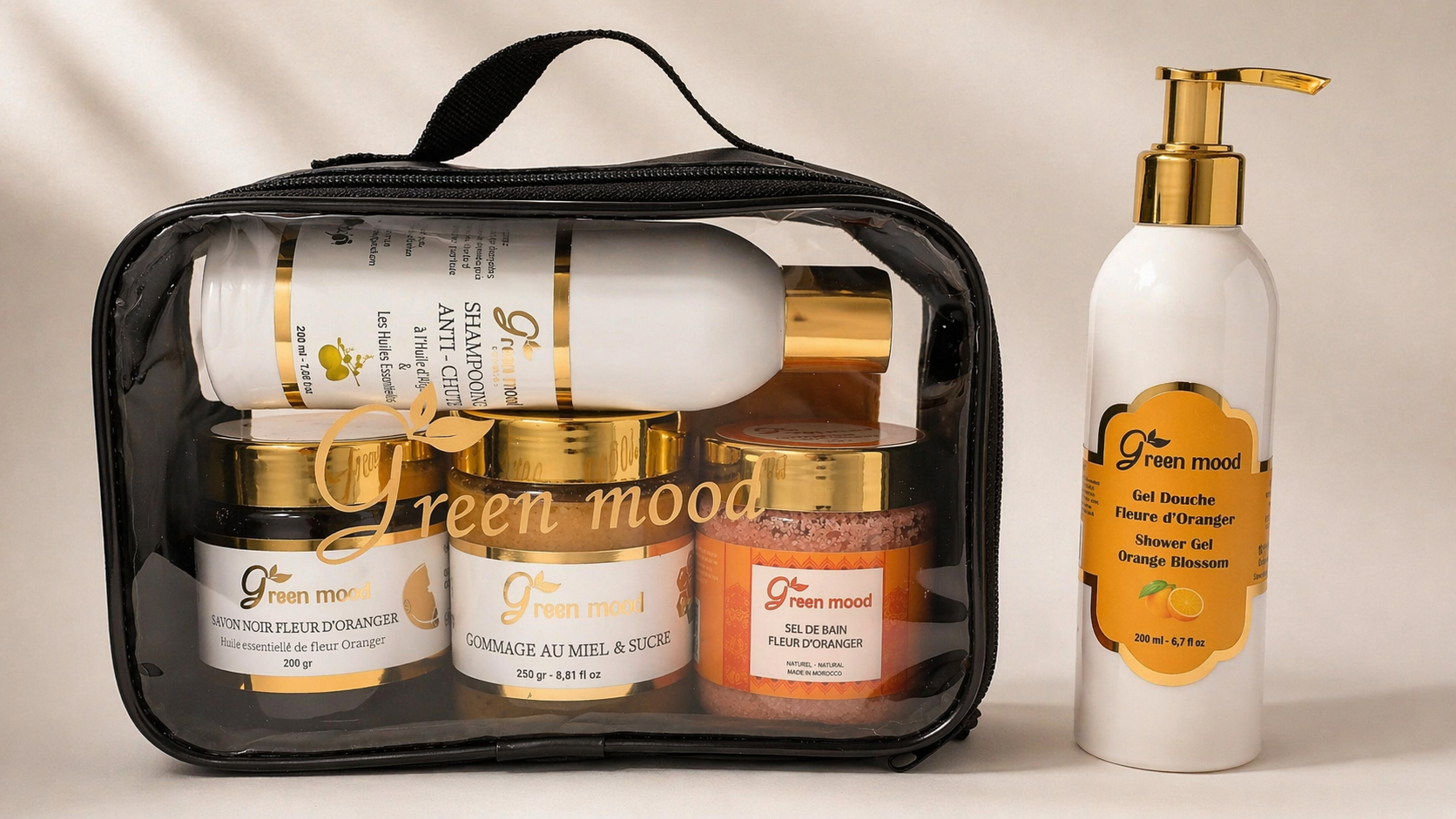 Green Mood Moroccan Hammam Pack Orange Blossom Edition