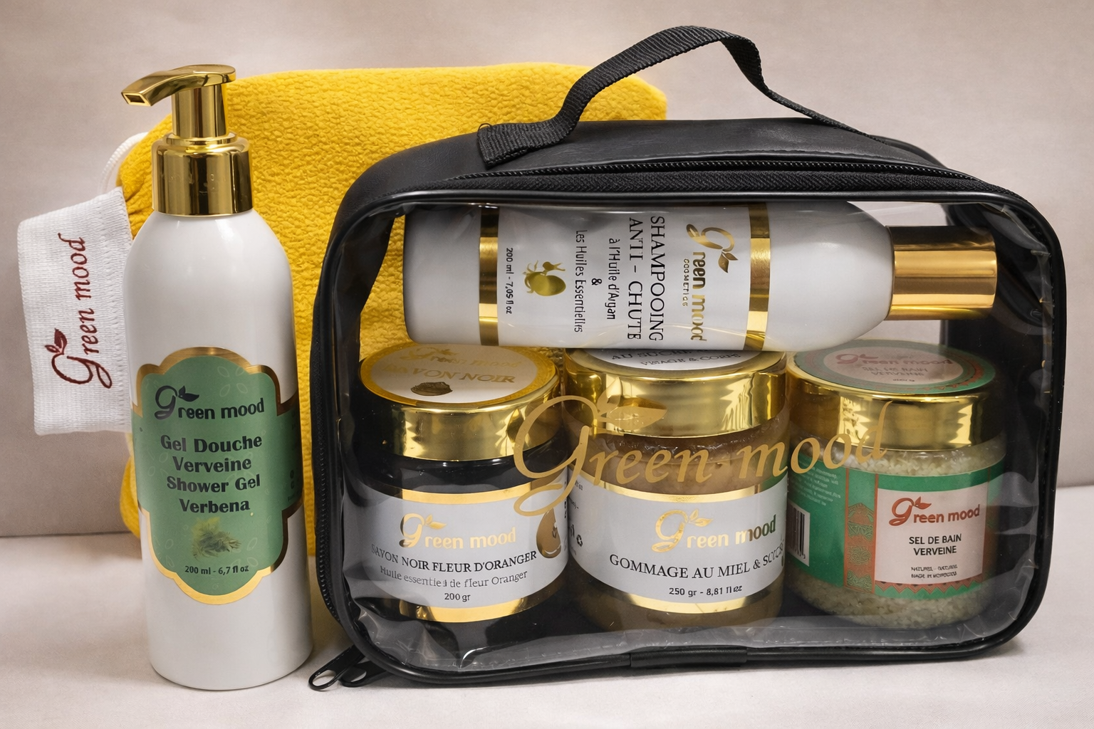 Green Mood Moroccan Hammam Pack Verbena Edition