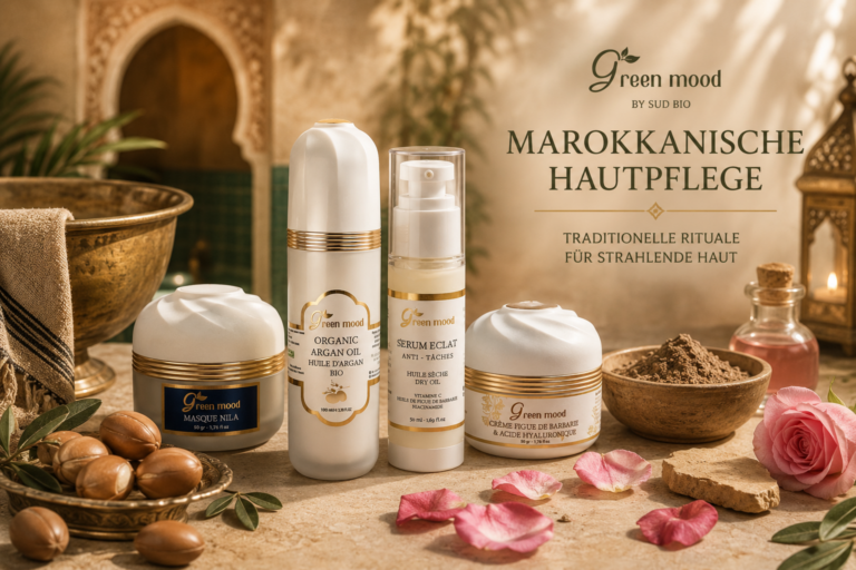 Marokkanische Hautpflege mit Arganöl, Kaktusfeigenkernöl und traditionellen Hammam-Ritualen