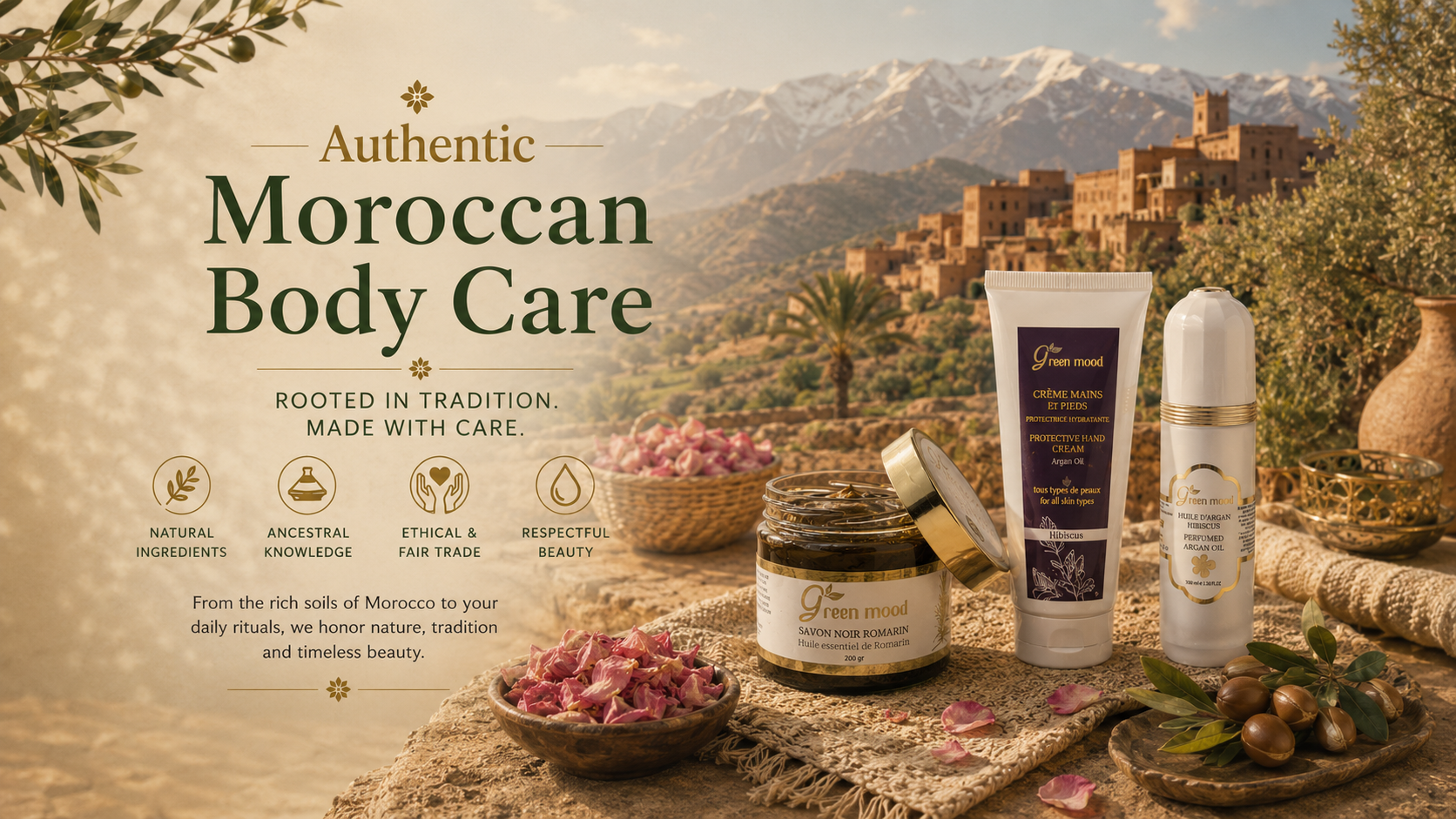 The origins and heritage of Moroccan body care — traditional hammam ritual and Moroccan beauty heritage